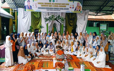 Penutupan Lomba Dalam Rangka Khatam Alquran Dengan Doa Dan Hidangan Jamba serta Juadah